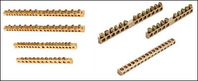 Brass Neutral Bars Brass Neutral Links Brass Terminal Bars links